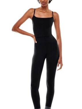 Aritzia Wilfred Free Black Divinity Jumpsuit Size Medium EUC